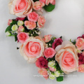 New style cheap fashion artificial floral wreaths for shop wall